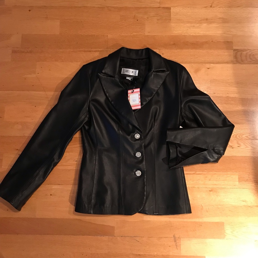 Zini Signature Leather Jacket